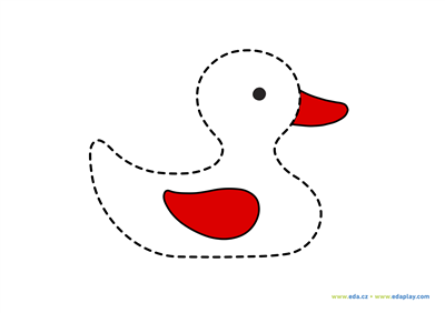 EDA PLAY - TRACE THE SHAPE - DUCK